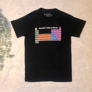 Periodic Table of Music Graphic Tee